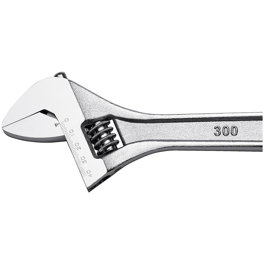 12"" Chiave inglese regolabile, SAE, Cr-V, mezzaluna con ganasce da 0 a 40 mm - Foto 1