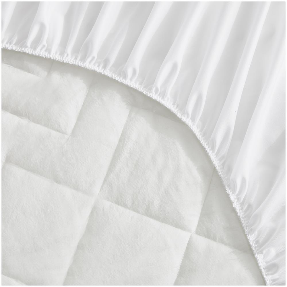 Coprimaterasso Imbottito 180x196 cm 100% Cotone Antiallergico - Foto 2