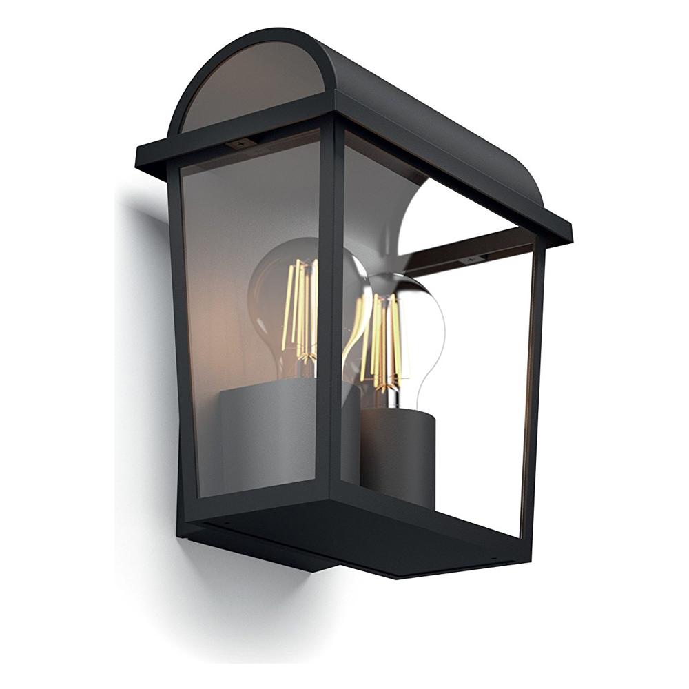 Harvest Wall Lantern Black 2X42w 230V - Foto 2
