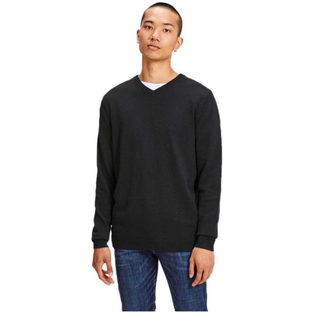 Jjebasic Knit V-neck Noos Maglia Uomo Taglia L - Foto 2