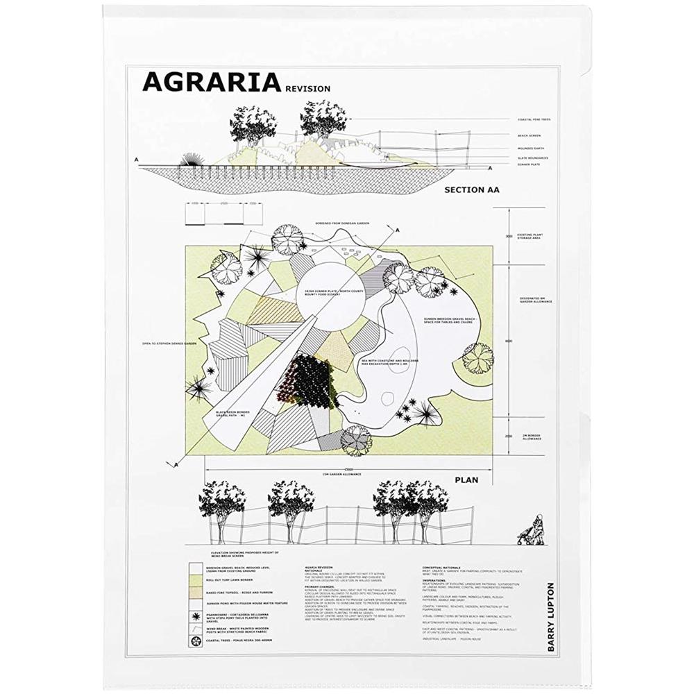 231419 - Busta Apertura Ad L Premium, Finitura Lucida, F. to A3 Verticale, Trasparente, Confezione Da 10 Pezzi - Foto 2