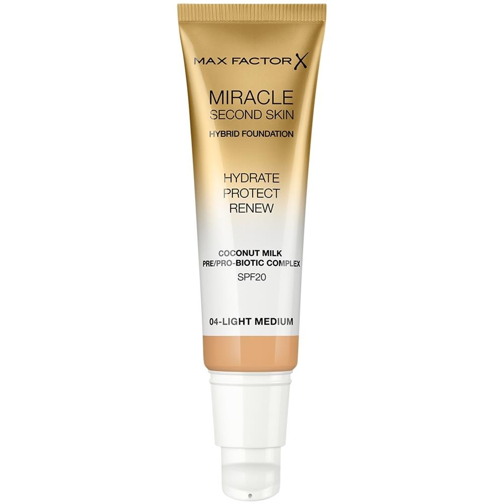 Miracle Touch Second Skin Found. spf20 #4light Medium 30 Ml - Foto 2