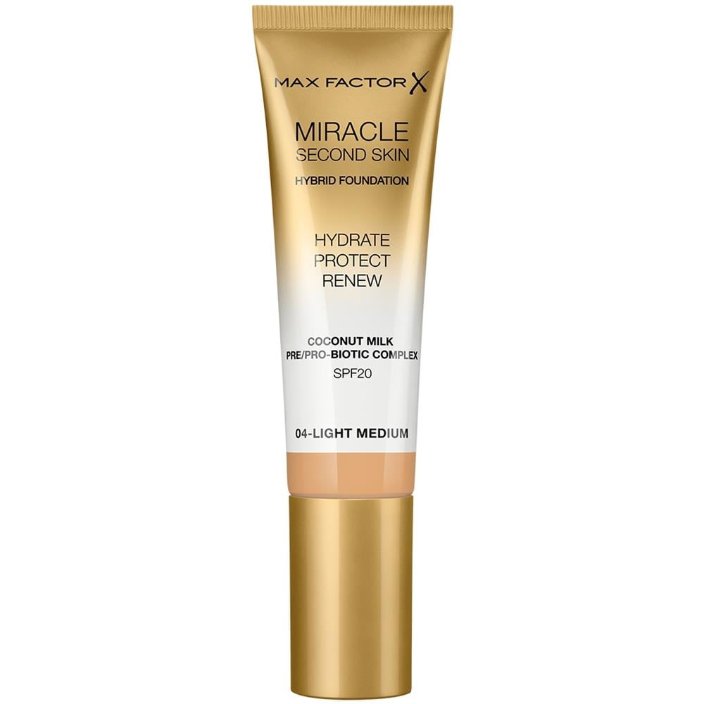 Miracle Touch Second Skin Found. spf20 #4light Medium 30 Ml - Foto 1