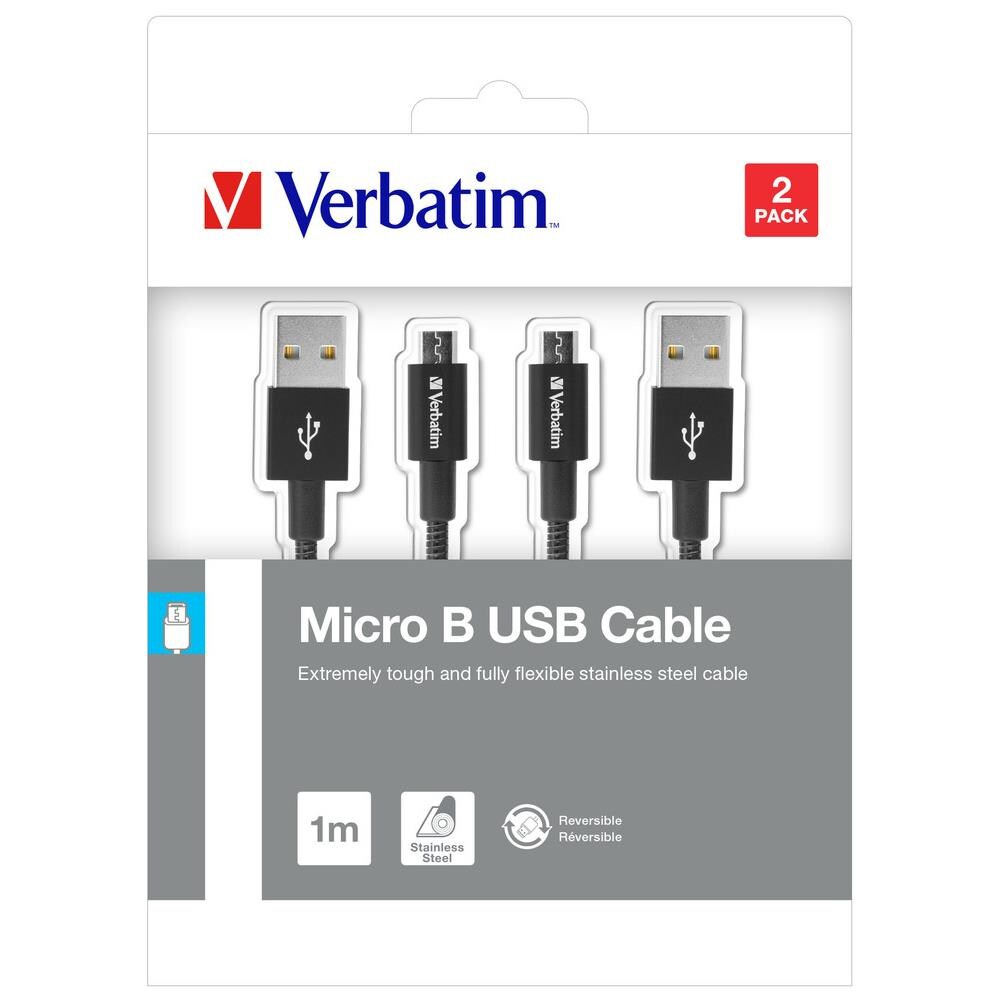 48874 Cavo USB 1 m Micro-USB A USB A Nero - Foto 1