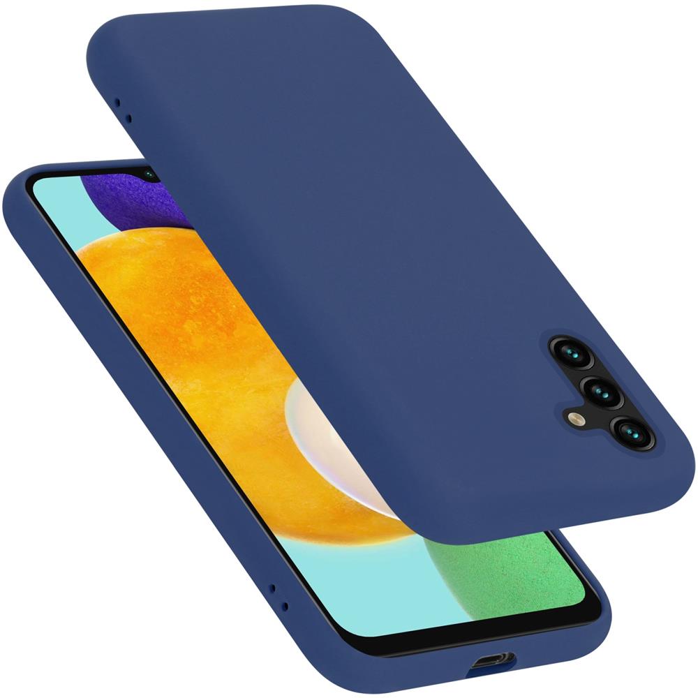 Custodia Compatibile Con Samsung Galaxy A13 5g In Liquid Blu - Coperchio Protettivo In Silicone Tpu Flessibile - Foto 1