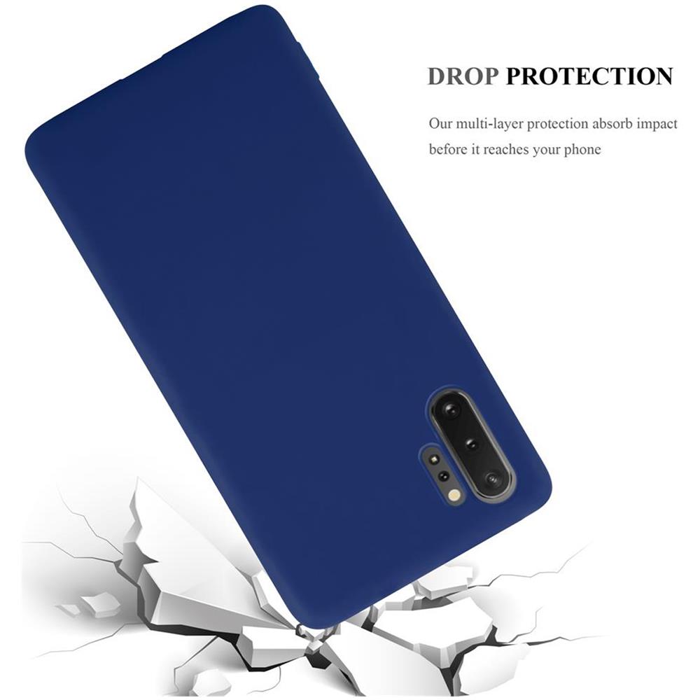 Custodia Compatibile Con Samsung Galaxy Note 10 Pro In Candy Blu Scuro - Coperchio Protettivo In Silicone Tpu Flessibile - Foto 8