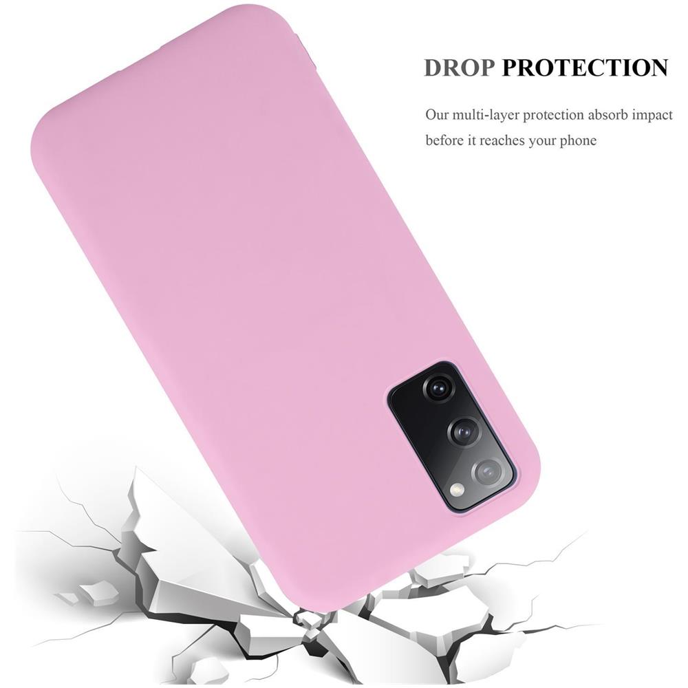 Custodia Compatibile Con Samsung Galaxy S20 Fe In Candy Rosa - Coperchio Protettivo In Silicone Tpu Flessibile - Foto 8