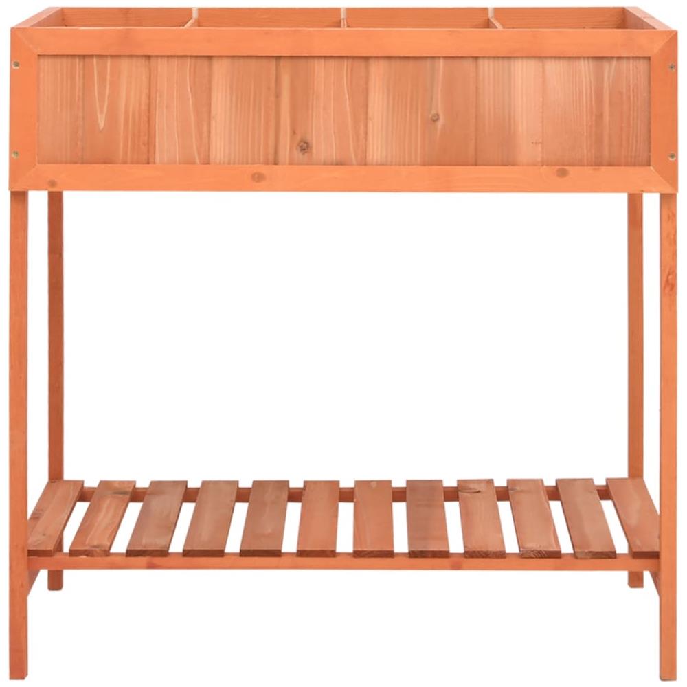 Fioriera Per Erbe Aromatiche 80x60x80cm Legno Massello Di Abete - Foto 2