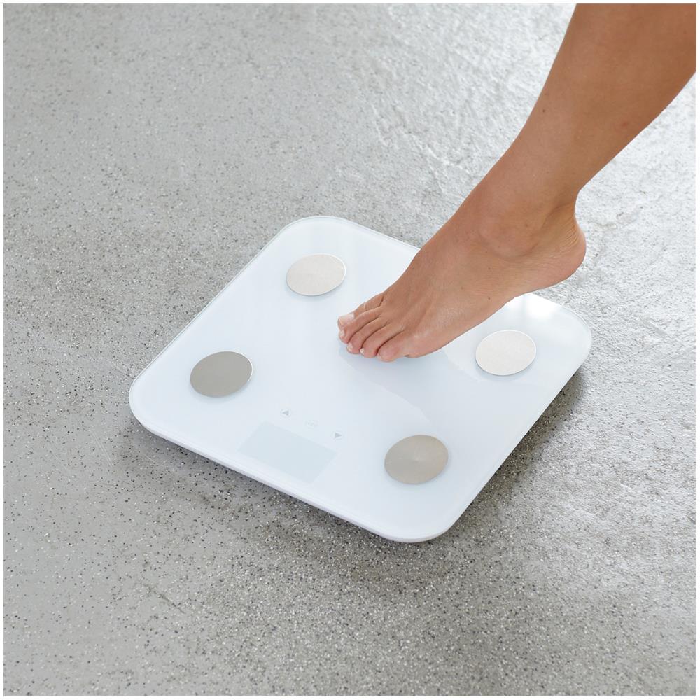 BS 600 connect Quadrato Bianco Bilancia pesapersone elettronica - Foto 5