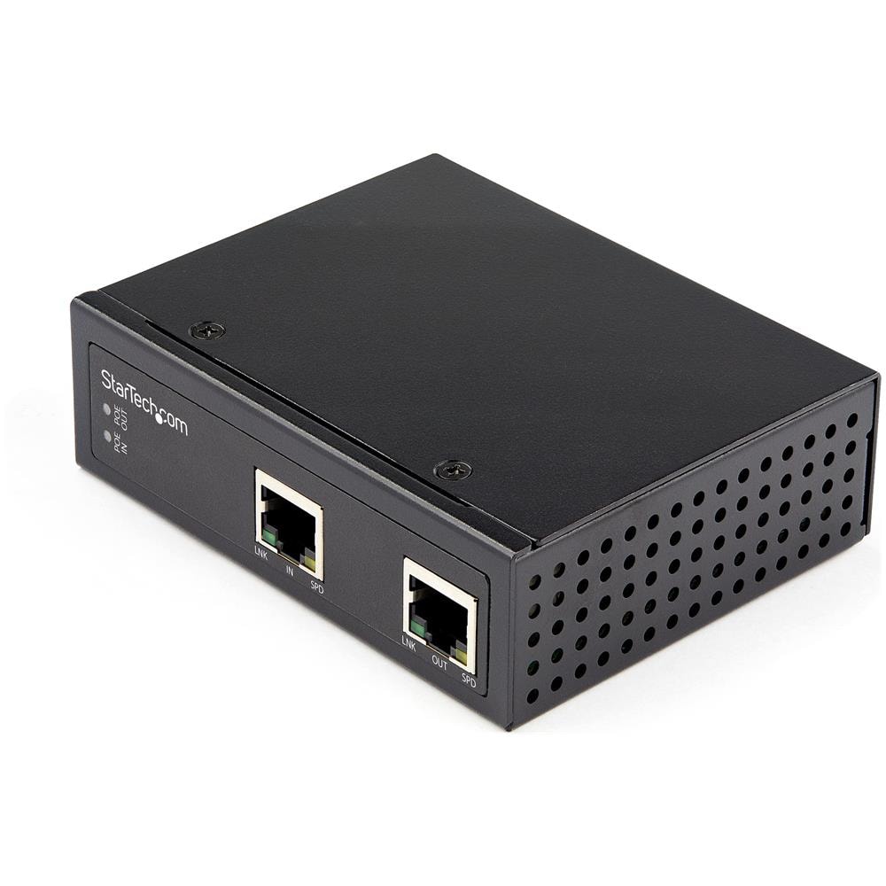 Gigabit PoE Extender Industriale 60W - 802.3 bt PoE+ /PoE++ UTP PD Power over Ethernet network range extender /repeater - Ripetitore PoE 100m - IP-30 - 40C +75C - Foto 1