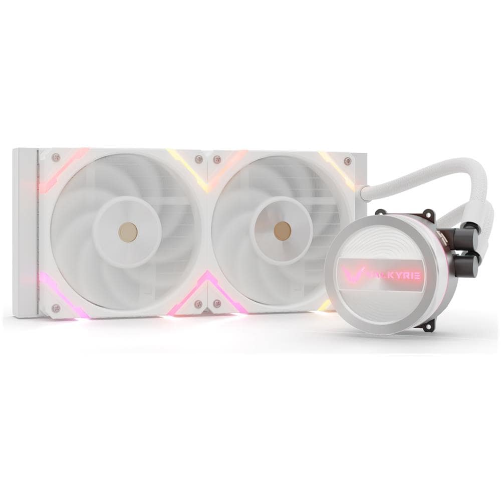 Dissipatore CPU a Liquido VK-AIODR240W per Socket Intel LGA 1150 /LGA 1151 / LGA 1155 / LGA 1156 / LGA 1200 / LGA 1700 / LGA 2011 / LGA 2011-v3 /LGA 2066 e Socket AMD AM4 / AM5 - Foto 1