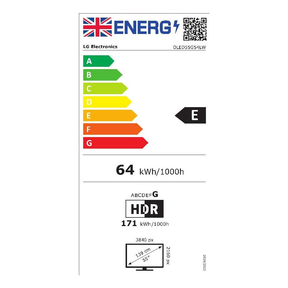 TV LED 4K Ultra HD 139.7" OLED55G54LW.AEK - Foto 2