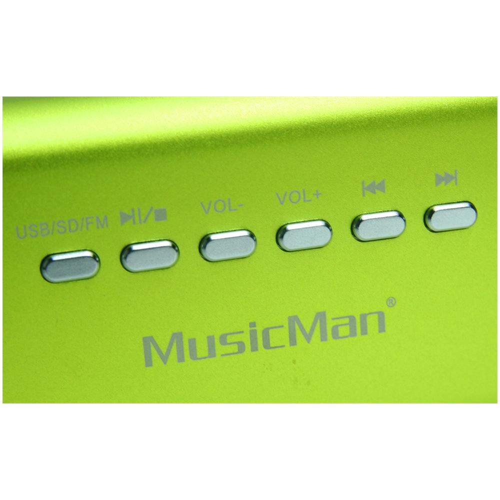 MusicMan MA Soundstation, 3.5mm, USB, MicroSD, 2x 3W - Foto 2