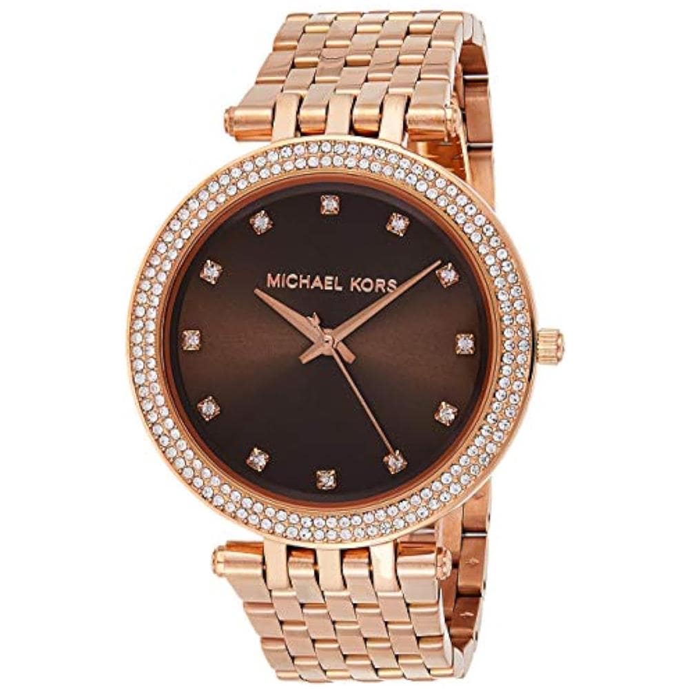 Orologio Donna mk3217 al quarzo cinturino in acciaio - Foto 14