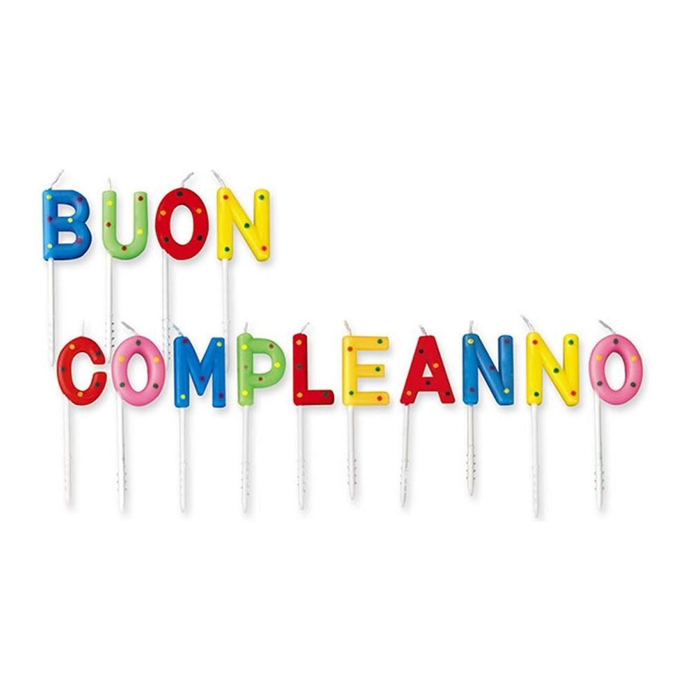 Candeline Lettere Buon Compleanno - Foto 2