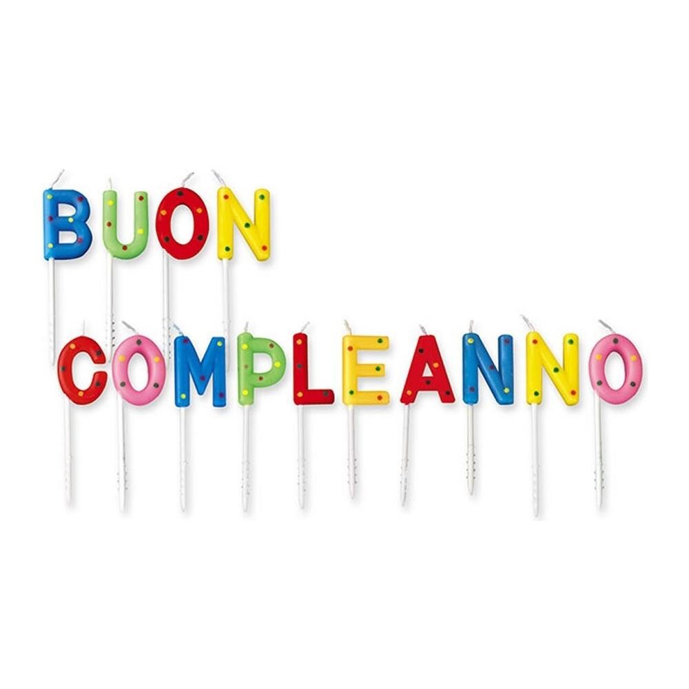 Candeline Lettere Buon Compleanno - Foto 3