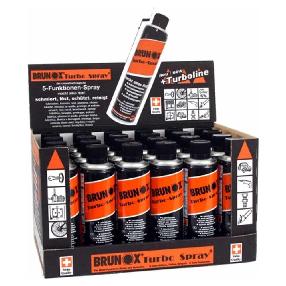 Lubrificanti E Detergenti Brunox Turbo-spray 300ml 1unit Manutenzione One Size - Foto 1