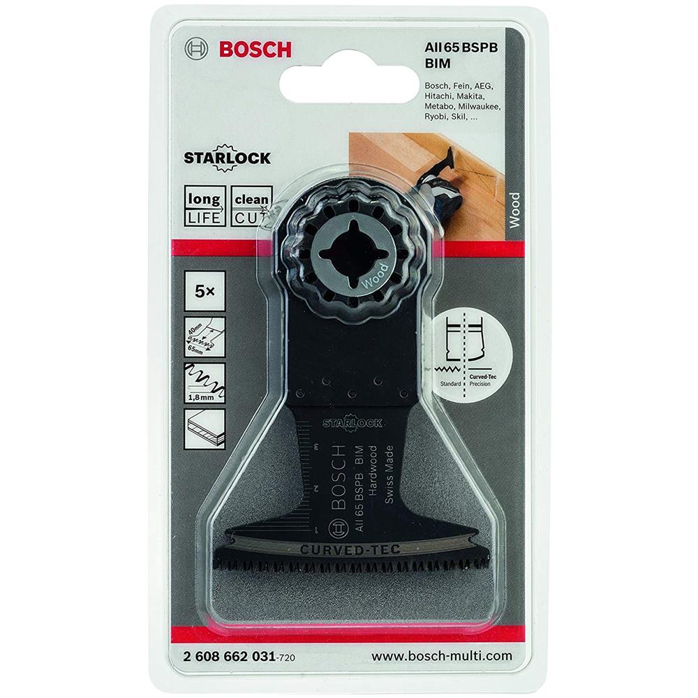 2608662031 Lama per sega a immersione AIZ 65 BSB, confezione da 5 pezzi - Foto 2