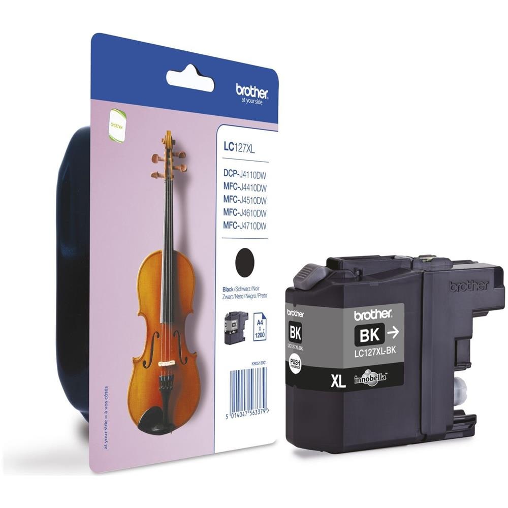 LC127XLBKBPDR, Nero, Alto, 1200 Pagine, Bolla - Foto 1