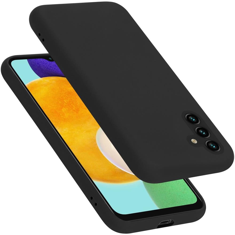 Custodia Compatibile Con Samsung Galaxy A13 5g In Liquid Nero - Coperchio Protettivo In Silicone Tpu Flessibile - Foto 1