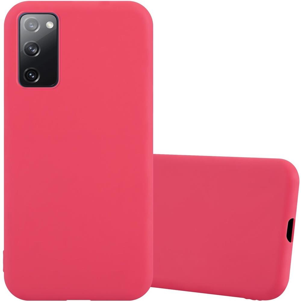 Custodia Compatibile Con Samsung Galaxy S20 Fe In Candy Rosso - Coperchio Protettivo In Silicone Tpu Flessibile - Foto 1