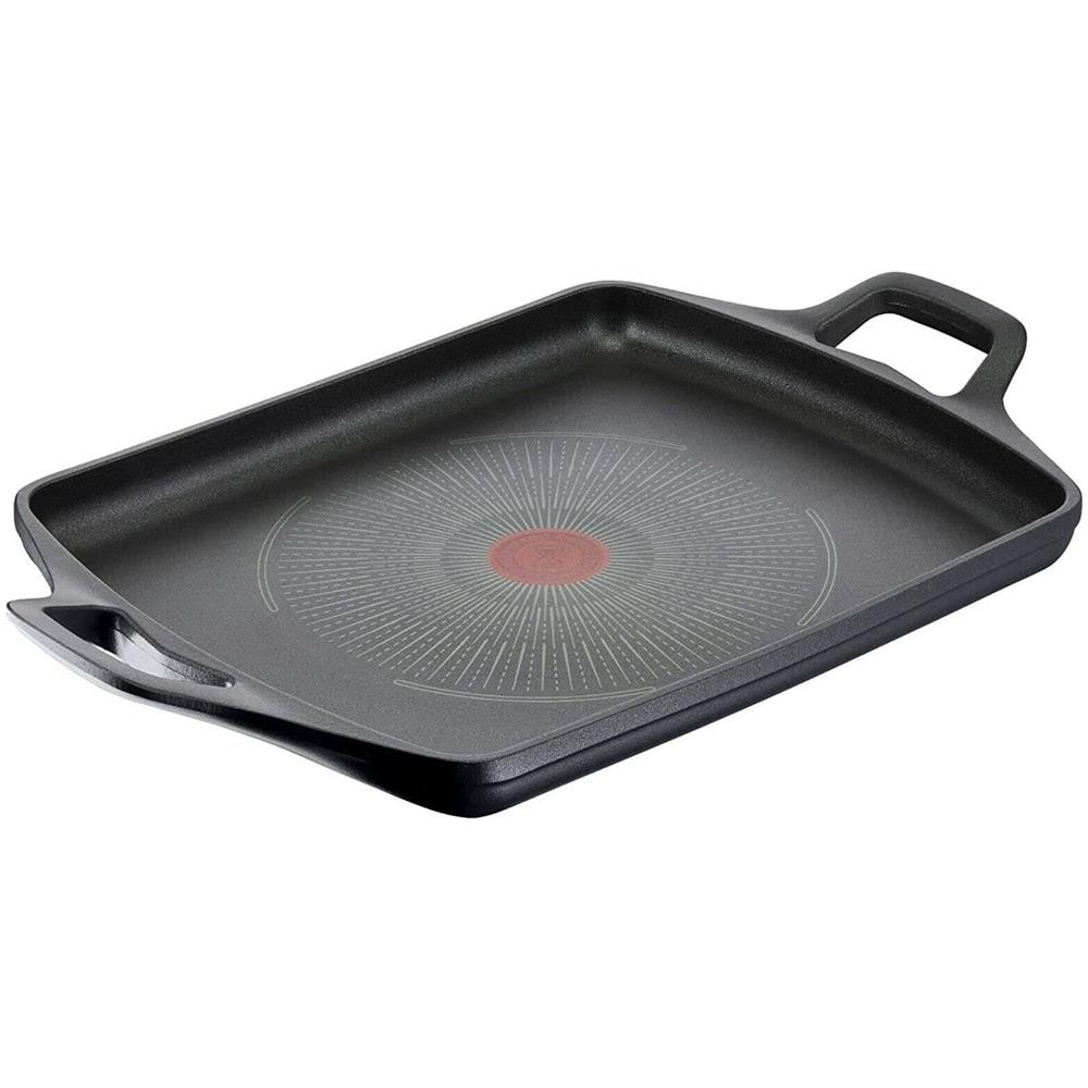 Plancha Cm 32x26 Grill Bistecchiera Linea Aroma, Alluminio Pressofuso Induzione, Qualità Extra - Foto 1