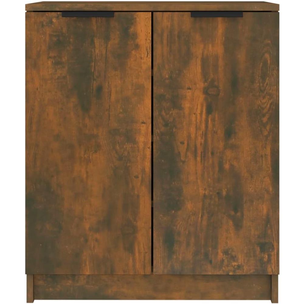 Scarpiera Rovere Fumo 59x35x70 Cm In Legno Multistrato - Foto 3