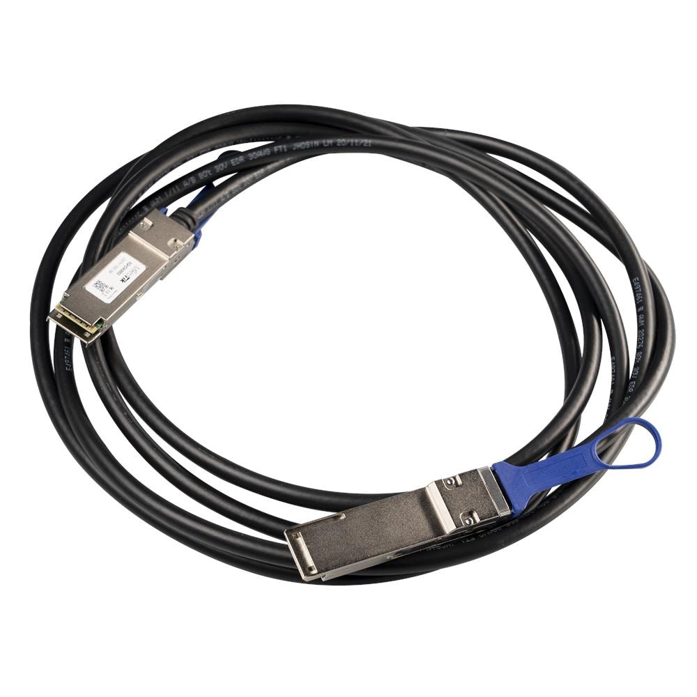 XQ+DA0003 cavo InfiniBand e in fibra ottica 3 m QSFP+ to QSFP+ / QSFP28 to QSFP28 Nero - Foto 1