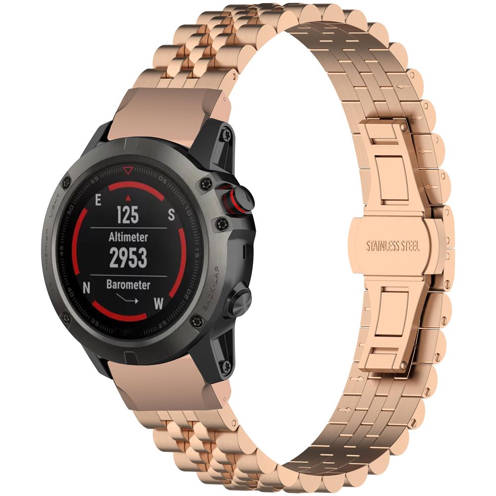 Cinturino Per Orologio In Acciaio Inossidabile Pinkgold - Foto 2