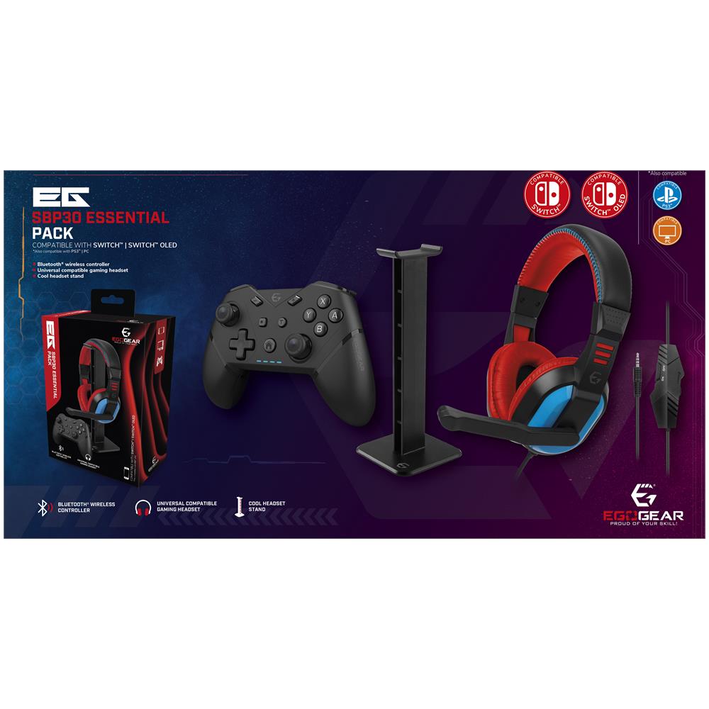 Pacchetto Essenziale Sbp30 - Auricolare - Controller - Supporto Per Nintendo Switch, Switch Oled, Ps3 E Pc - Foto 7