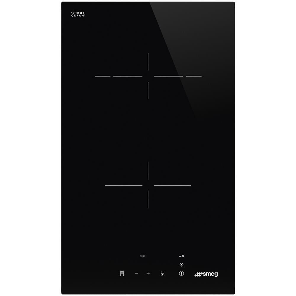 Piano Cottura SE232TD1 Elettrico 2 Zone Cottura da 30 cm Colore Nero - Foto 1