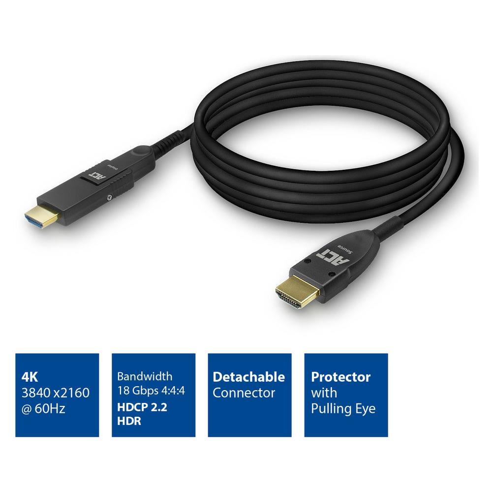 AK4101 cavo HDMI 15 m HDMI tipo A (Standard) Nero - Foto 2