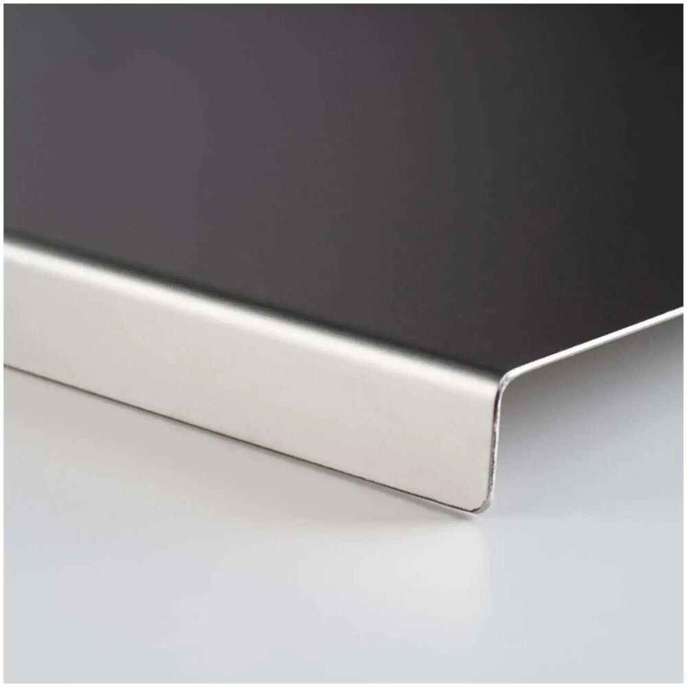 Tagliere Spianatoia in Acciaio Inox per Uso Alimentare - Varie Misure - Profondità 45 (L50 x P45 x 3cm) - Foto 2