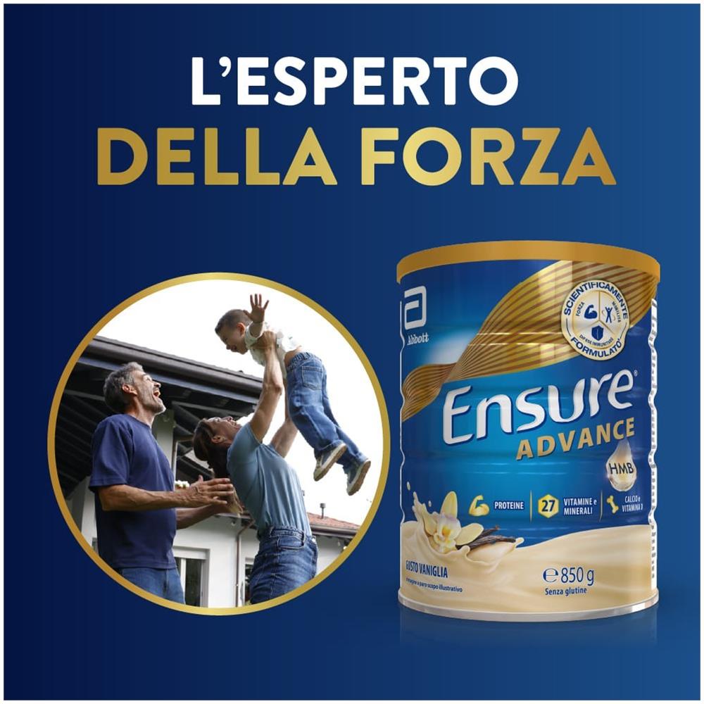 Ensure Advance Vaniglia 850 g - Foto 2