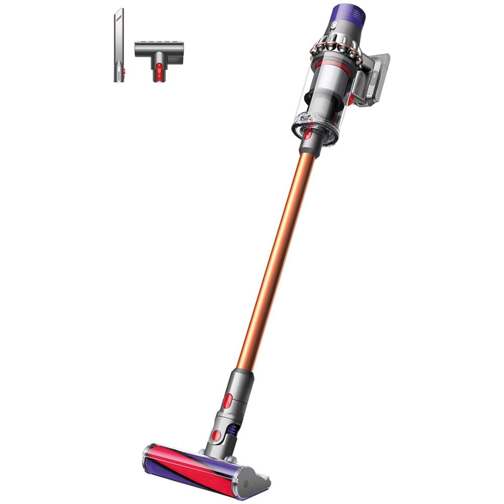 Cyclone V10 Fluffy Aspirapolvere a bastone 2 in 1 Batteria Secco Senza sacchetto 0,77 L Rame, Nichel - Foto 1