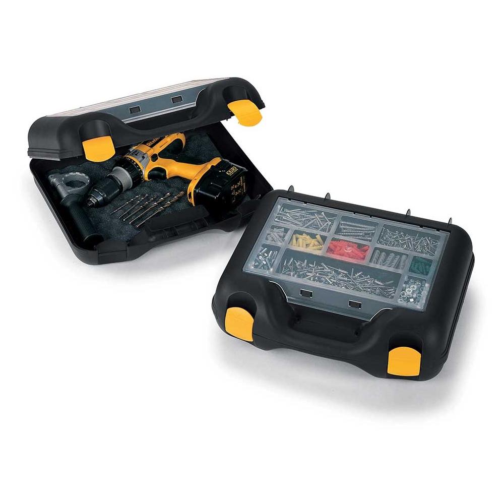 Porta Trapano 38x34x13 Con Portaminuteria Club Case 1t Nero - Foto 1