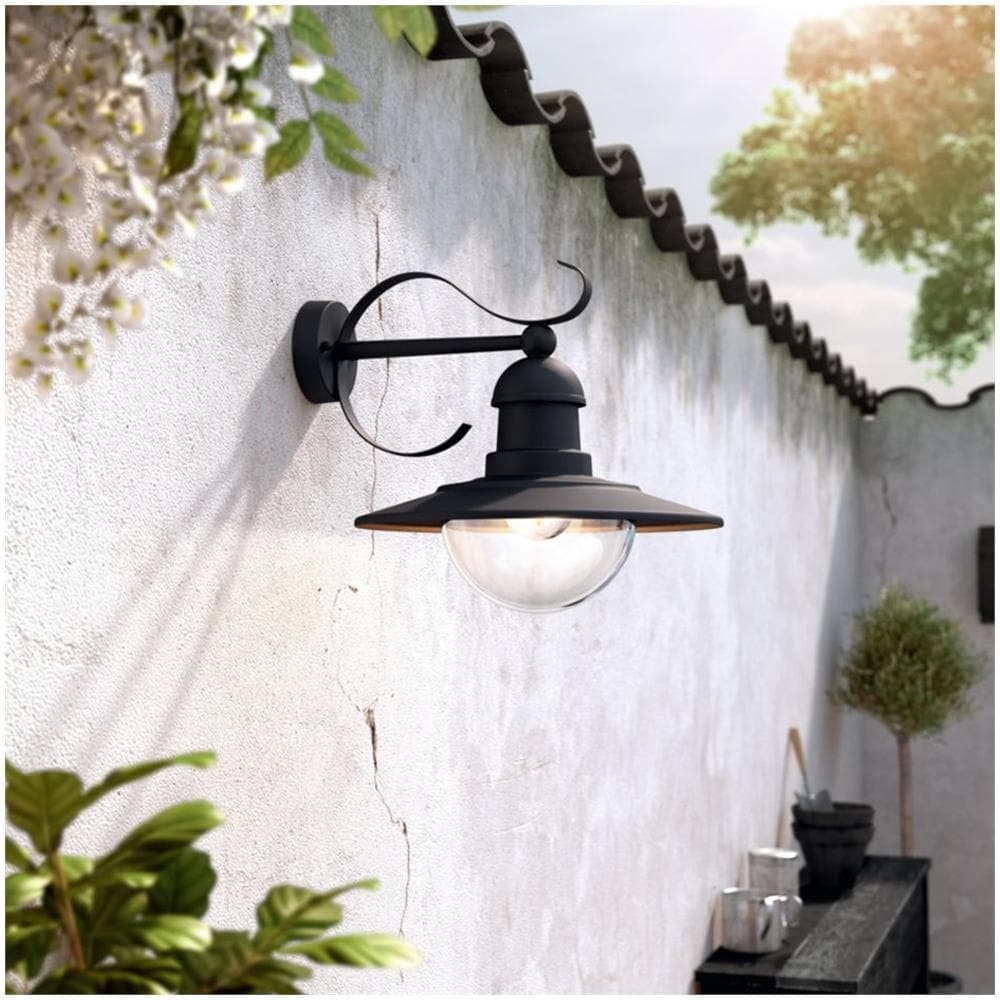 Topiary Wall Lantern Black 1X60w 230V - Foto 2
