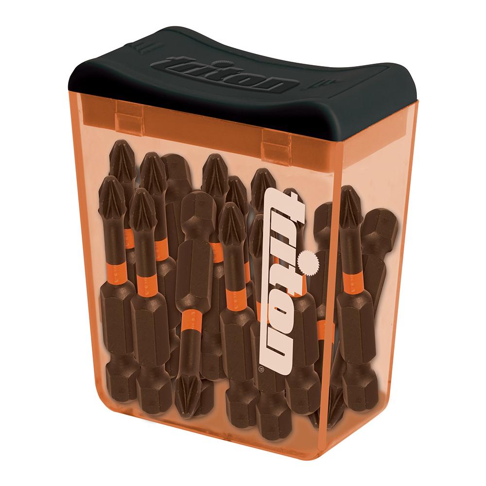 809018 Punte Da Impatto Pozi Per Cacciavite 15 P. zi Pz2, 50 Mm - Foto 1