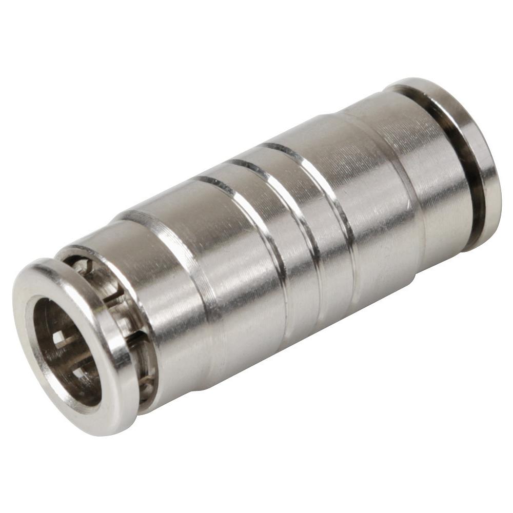 97209 Raccordo Rapido Dritto In Metallo Per Tubi Aria / 8 Mm - Foto 1