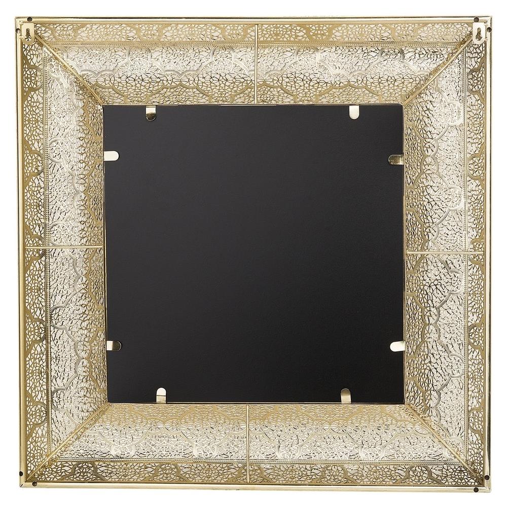 Specchio Da Parete 60 X 60 Cm Plerin Oro - Foto 2
