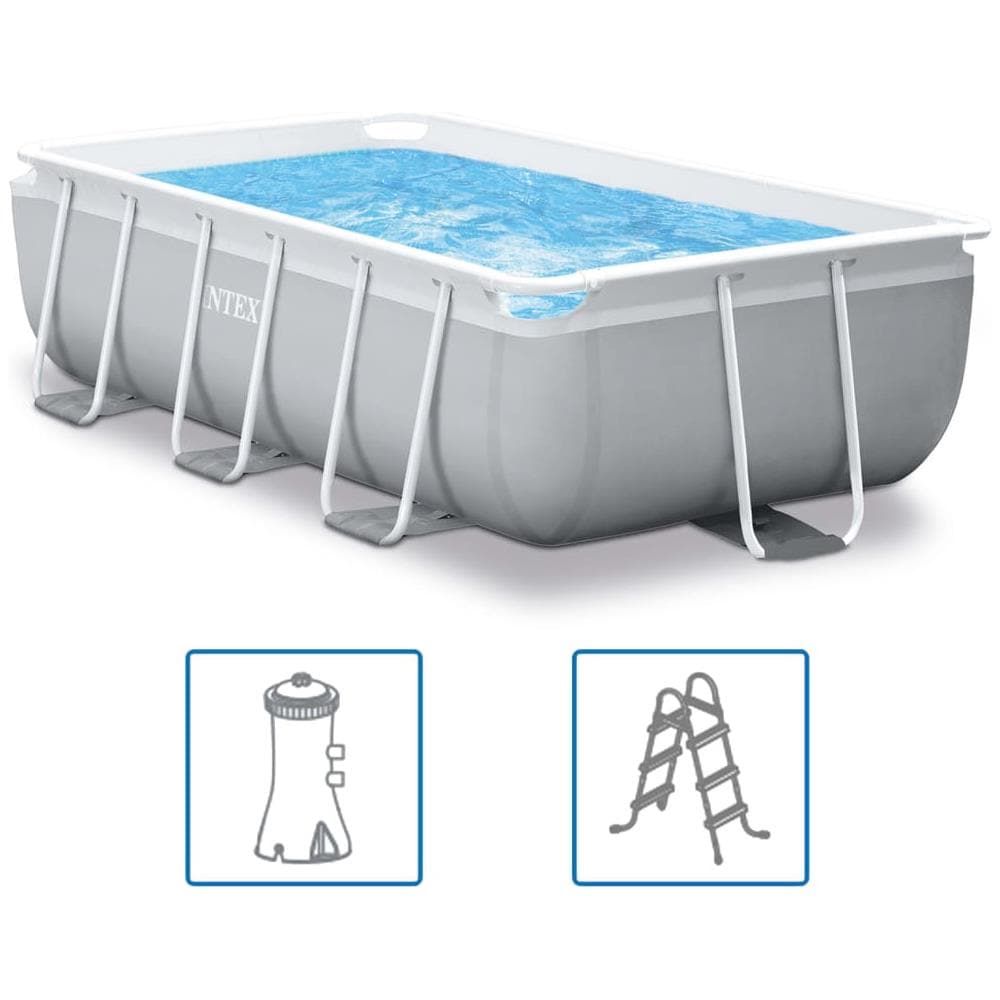 Set Piscina Prism Frame Rettangolare 300x175x80 Cm - Foto 1