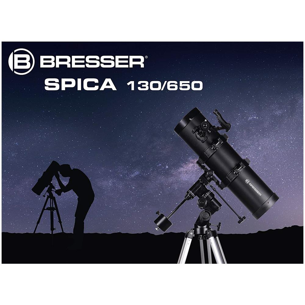 Telescopio Completo Newton SPICA 130/650 EQ3 487.5x Nero - Foto 2