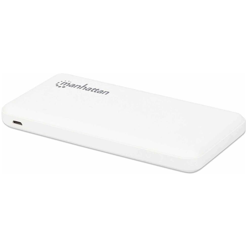 POWER BANK 10000 MAH 2X USB-A INPUTS USB-C / MICRO-USB WHITE batteria portatile - Foto 1