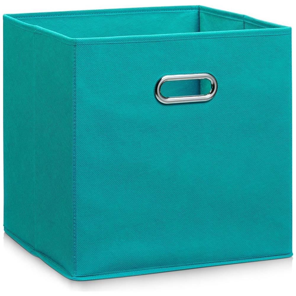 Cestino Portaoggetti, Organizer, Colore Grigio, 32 X 32 X 32 Cm, Zeller - Foto 1