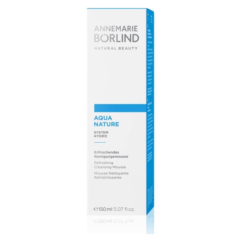 Mousse Detergente Rinfrescante Viso 150ml Aquanature Pelli Disidratate Anne Marie Borlind - Foto 1