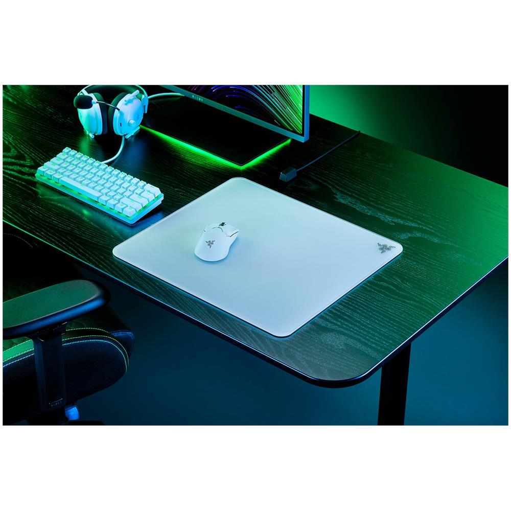 Atlas Tappetino per mouse per gioco da computer Bianco - Foto 1