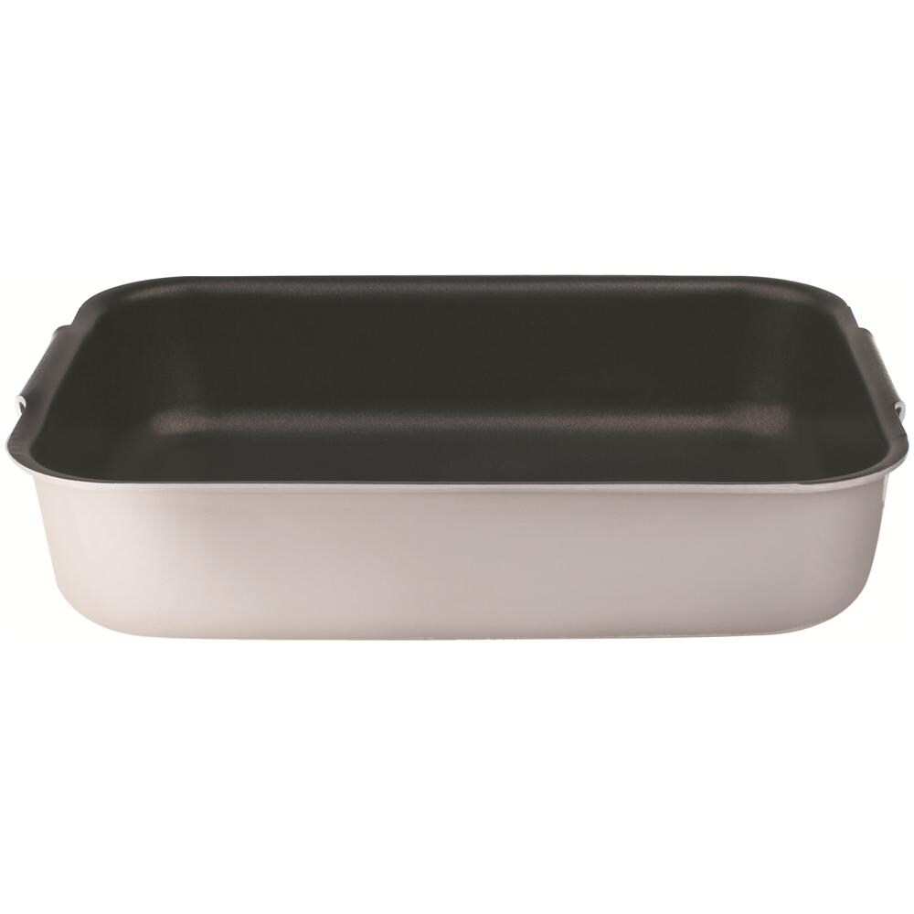 Rostiera 2 Maniglie Dimensioni 35x26 cm - Linea Alluminio Platinum 3 mm - Foto 1
