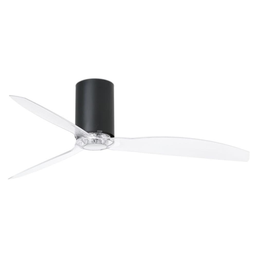 Faro Faro 32041 Trasparente Ventilatore Nero Opaco Pale Trasparenti - Foto 1