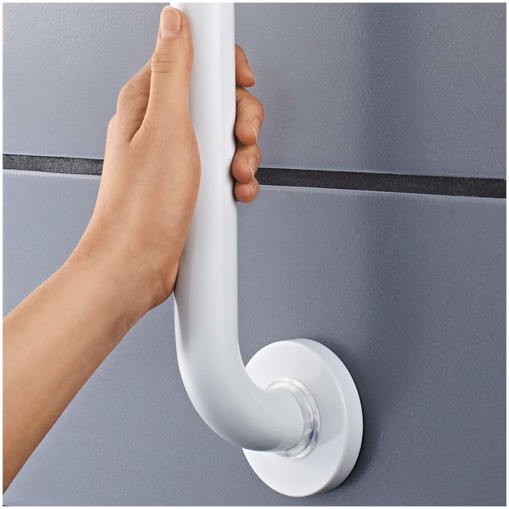Maniglione Di Sicurezza 45 Cm In Alluminio Bianco A00145101 - Foto 2