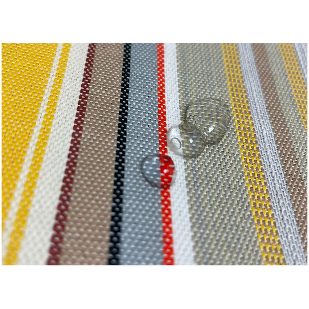 Tenda Da Sole A Caduta Per Esterno Balcone Casa Telo Ombra Modello Riga Fine 145x350 Giallo - Foto 2